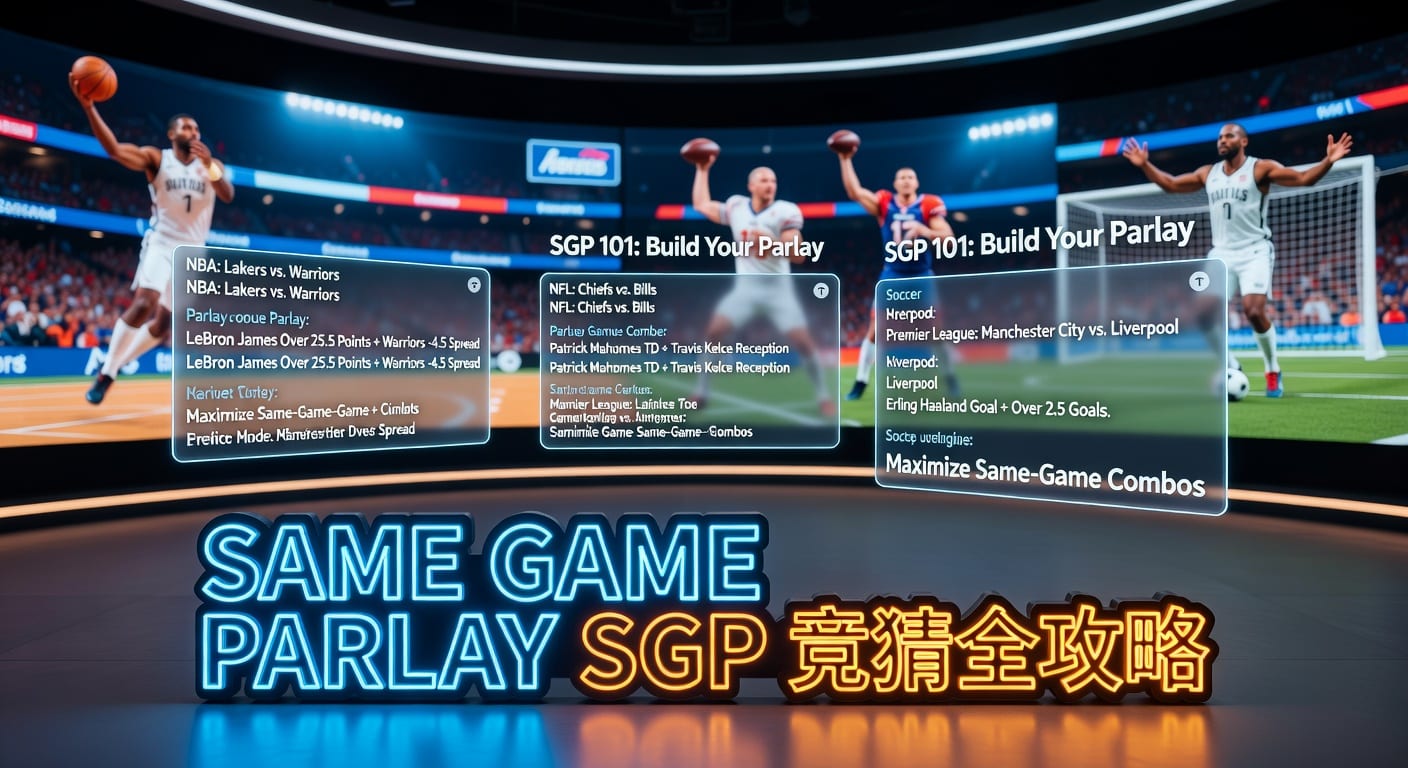 Same Game Parlay SGP竞猜攻略