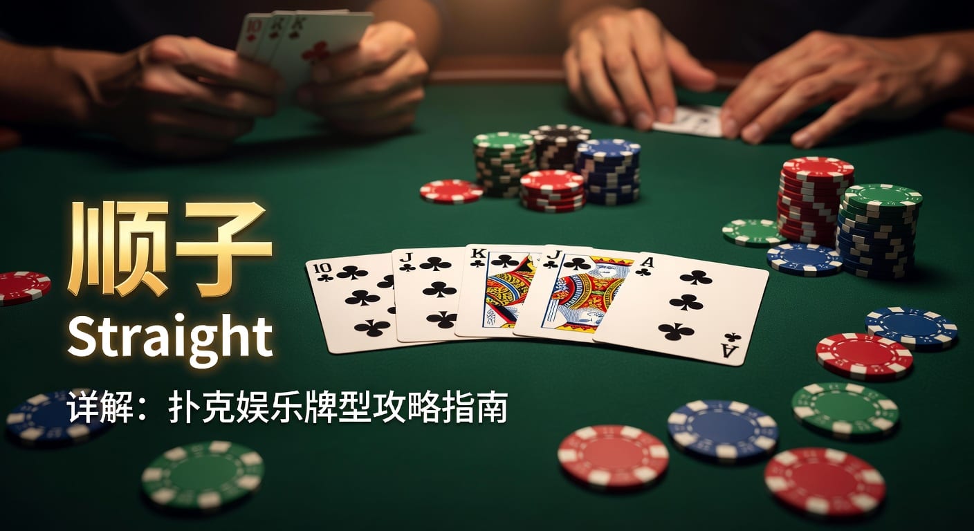 顺子 Straight 详解：规则、牌型与竞猜技巧