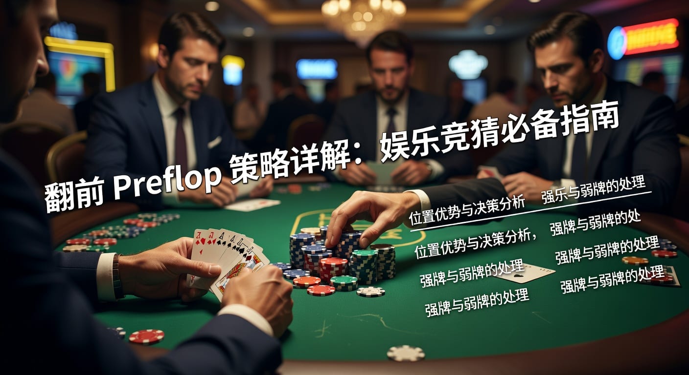 翻前 Preflop 策略详解：赛事分析必备指南
