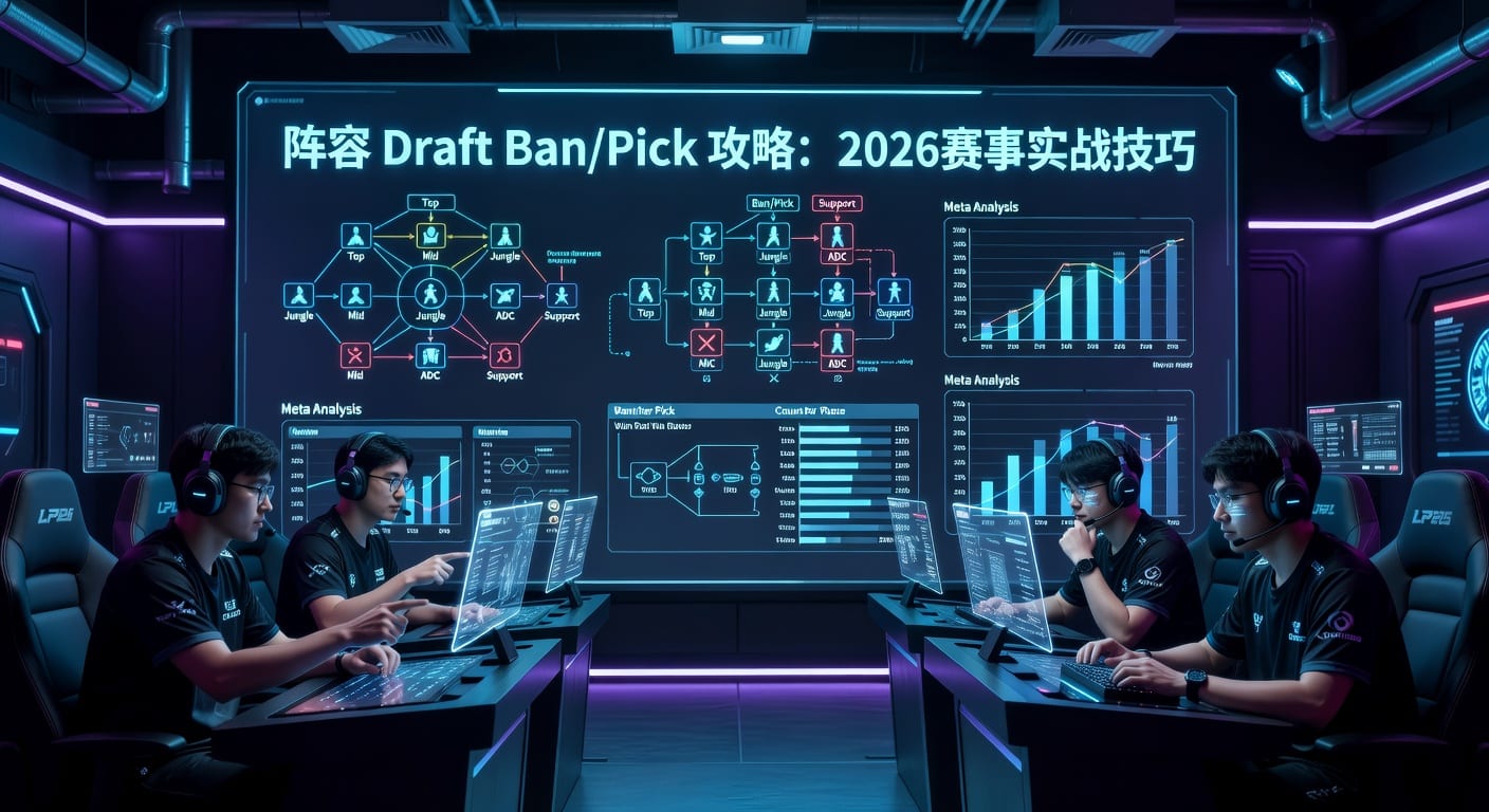 阵容 Draft Ban/Pick 指南：LOL选人策略提升胜率