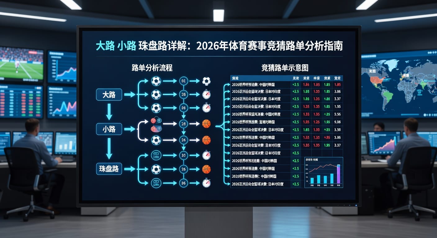 大路分析：体育赛事走势预测技巧